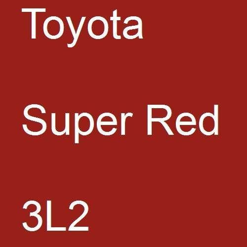 Toyota, Super Red, 3L2.